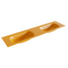 Mondiaz BIG small Ocher solid surface inbouw wastafel 190cm dubbel SW434380 Mondiaz BIG small Ocher solid surface inbouw wastafel 190cm dubbel SW434380