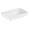Grohe Euro Ceramic Wastafel - 60x 40cm - opbouw - alpine wit SW1234883
