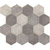 Baerwolf desert carreau de mosaïque 25.8x29.8cm 6 avec payunia gris matt SW497326