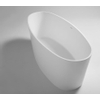 Crosstone Jay solid surface vrijstaand bad 157x66x57cm mat wit SW369772 Crosstone Jay solid surface vrijstaand bad 157x66x57cm mat wit SW369772