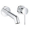GROHE Essence New Partie de finition pour robinet lavabo mural encastrable 2 trous M size avec bec 18.3cm chrome 0442581