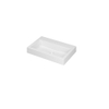 Ink momento lavabo 70x9x45cm 1 trou pour robinet évier polystone blanc mat SW68650