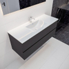 MONDIAZ VICA 120cm badmeubel dark grey 2 lades wastafel denia midden met 1 kraangat SW409841 MONDIAZ VICA 120cm badmeubel dark grey 2 lades wastafel denia midden met 1 kraangat SW409841