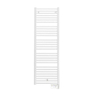 Radson Flores Radiateur sèche-serviettes électrique 153,7x75cm 1250 watt IP44 acier Blanc SW210915