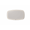 INK SP31 miroir – 160 x 80 cm – LED directe tout autour – chauffage de miroir – Inox brossé SW956061