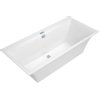 Villeroy et Boch Squaro Edge 12 Baignoire quaryl rectangulaire 160x75x45cm avec pieds et vidage avec trop plein blanc 0942245 Villeroy et Boch Squaro Edge 12 Baignoire quaryl rectangulaire 160x75x45cm avec pieds et vidage avec trop plein blanc 0942245