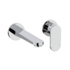 Crosswater Drift Wastafelkraan inbouw - wand gemonteerd - hoogglans chroom SW928217