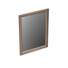 Forzalaqua Reno 2.0 miroir 59,5x80cm Rectangulaire sans éclairage avec cadre Chêne Massif Havanna SW492681