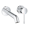 GROHE Essence New Wastafelkraan Inbouw - uitloop 18.3cm - M-size - zonder waste - chroom 0442581