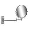 Geesa Mirror Collection Miroir grossissant 5x avec 2 bras 20cm chrome 0653440