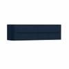 H&R Badmeubelen Juice Wastafelonderkast - 180x45x50cm - afgeronde hoeken - 4 lades - geïntegreerde greep - blue oak SW1491621