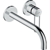 Axor Uno 3 garniture de finition robinet de lavabo 225 mm avec poignée étrier chrome SW99599