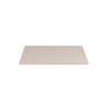 Saniclass Torino Wastafelblad - 100.5x46x2.5cm - solid surface - off-white SW1471863