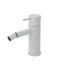 Hotbath Cobber Bidetmengkraan L-uitloop - zonder waste - mat wit SW73694