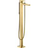 Hansgrohe Metropol Afbouwdeel - voor vrijstaande badkraan vloermontage - met omstel - met voorsprong vaste uitloop 23.5cm - glans goud SW297564