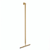 FugaFlow Eccelente Acces racleur de sol - 125 cm - avec support - brossé laiton SW1580435