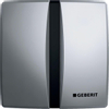 Geberit Urinoir Basic stuursysteem batterijvoeding - 16x16cm - met infrarood - voor frontbediening - verchroomd chroom mat 0730060