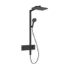 Hansgrohe Raindance alive Showerpipe - 210/340 1jet - ecosmart - thermostatische m.zwart - thermostaat - mat zwart SW1388650