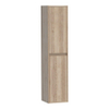Saniclass Nexxt Badkamerkast - 160x35x35cm - 2 greep - loze links/rechtsdraaiende deuren - MFC - legno calore SW72250
