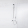 Fortifura Calvi douchekraan - met glijstangset - met staafhanddouche - metalen doucheslang - hoogglans chroom SW811923