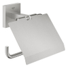 Grohe Start Cube porte-rouleau WC - avec couvercle - super acier SW878159