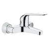 GROHE Eurosmart Care robinet mural avec raccords inclus poignée 17cm 20,3cm chrome 0437502