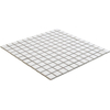 The Mosaic Factory Barcelona mozaïektegel - 30x30cm - wand en vloertegel - Vierkant - Porselein White Mat SW104829