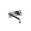Hotbath Cobber Afbouwdeel - voor wastafelkraan - 18cm uitloop - geborsteld nikkel (RVS) SW1117848