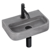 Differnz Ovale Fonteinset 38x24x8cm Zwart Beton Donker Grijs SW334278 Differnz Ovale Fonteinset 38x24x8cm Zwart Beton Donker Grijs SW334278