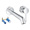 GROHE Essence New Ensemble de robinet encastrable - bec 23cm - taille L - sans bonde - chrome SW25094