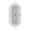 Villeroy & Boch Loop and friends Baignoire 205x90cm hexagonael avec intérieur ovale blanc SW28676 Villeroy & Boch Loop and friends Baignoire 205x90cm hexagonael avec intérieur ovale blanc SW28676