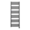 Crosswater MPRO Radiateur sèche-serviettes électrique - 140x50cm - 600 Watt - noir mat SW670263