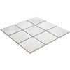 La Mosaic Factory Kasba carreau mosaïque - 30x30cm - carrelage mural - Carré - Porcelaine Blanc brillant SW798753