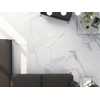 Terravito Alpuro wand- en vloertegel - 60x60cm - 9mm - Vierkant - gerectificeerd - Marmerlook - Wit/zwart mat SW359784
