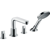 Hansgrohe Metris S Mélangeur bain sur gorge 4 trous chrome 0452015 Hansgrohe Metris S Mélangeur bain sur gorge 4 trous chrome 0452015
