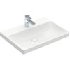 Villeroy en boch Avento meubelwastafel 65x47cm 1 kraangat zonder overloop wit SW59869 Villeroy en boch Avento meubelwastafel 65x47cm 1 kraangat zonder overloop wit SW59869