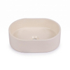 Fugaflow Eccelente Pietra Vasque à poser - 40 x 28 x 12 cm - Solid Surface - blanc cassé SW1581424