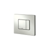 Grohe Skate cosmopolitan WC bedieningsplaat verticaal/horizontaal mat chroom 0720002 Grohe Skate cosmopolitan WC bedieningsplaat verticaal/horizontaal mat chroom 0720002