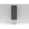 H&R badmeubelen Juice Halfhoge Kast - 40x35x100cm - met ronde hoeken - 1 deur - rechtsdraaiend - wenge SW875400