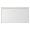 Xenz mariana receveur de douche 140x80x4cm rectangulaire acrylique blanc SW378668