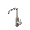 Hotbath Ace Mitigeur lavabo - bec rotatif - sans bonde - Nickel brossé SW1117578