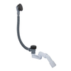 Fortifura Calvi badafvoercombinatie met klikwaste - mat zwart SW696229