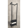 Wiesbaden Loft Portant serviette - 95x25x20cm - gunmetal SW1128989