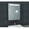 Wiesbaden Tigris miroir rectangulaire avec LED et miroir de rasage 60 x 80 cm SW545222