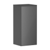 Hansgrohe Xevolos E Armoire mi-haute - 89x40x36cm - 1 porte - façade metallic slate grey - push to open - charnière à droite - slate matt grey SW995425