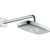 Hansgrohe Raindance select e300 ecosmart 2jet pomme de douche avec bras de douche blanc-chrome 0605445