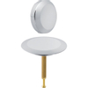 Geberit Plaque de couvre pour siphon de baignoire bouton en danser chrome mat GA32428 Geberit Plaque de couvre pour siphon de baignoire bouton en danser chrome mat GA32428