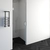 Saniclass Create douchedeur 70x200cm profielloos met antikalk en 8mm veiligheidsglas chroom glans SW223725 Saniclass Create douchedeur 70x200cm profielloos met antikalk en 8mm veiligheidsglas chroom glans SW223725