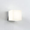 Astro Cube Applique murale 8x8x10.5cm IP44 culot G9 chrome SW75552
