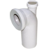Viega closetbocht 90gr. met aansluiting 50 wit GA75463